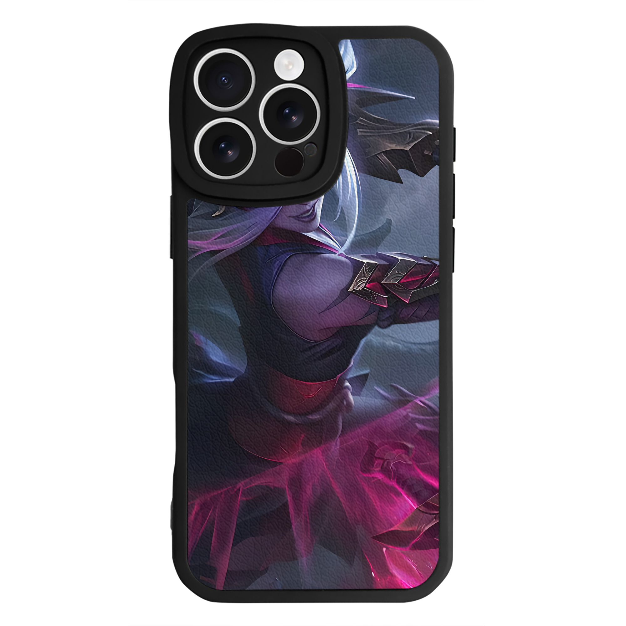 リーグ・オブ・レジェンド League of Legends LOL 【iPhone 16シリーズ対応】シリコンスマホケース（レザー調） 材質：シリコン
